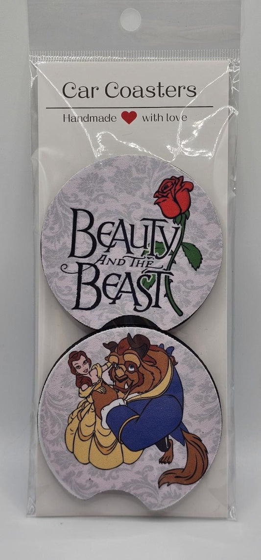 Beauty and The Beast Coaster Set