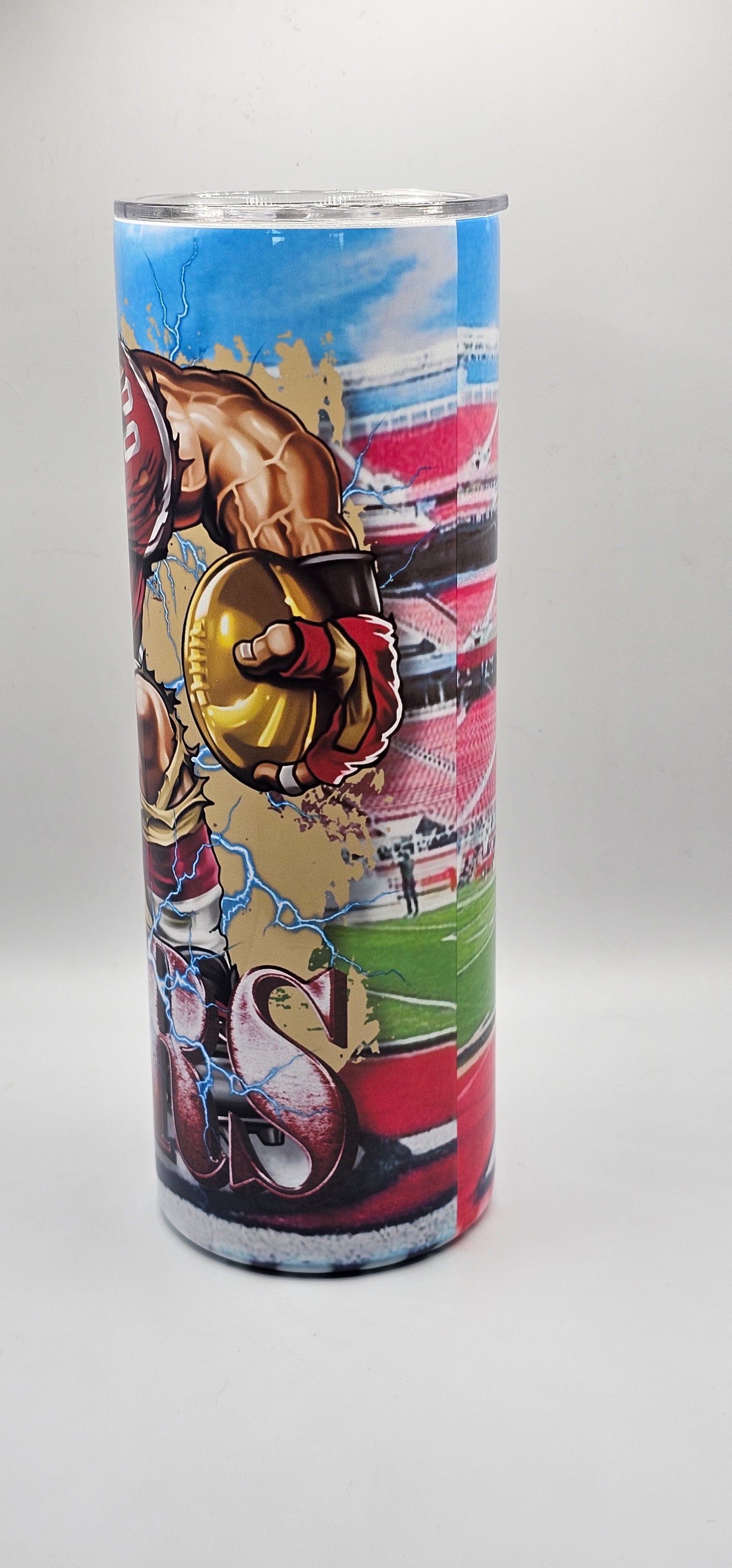 San Francisco 49ers Sourdough Sam Stadium 20oz Skinny Tumbler