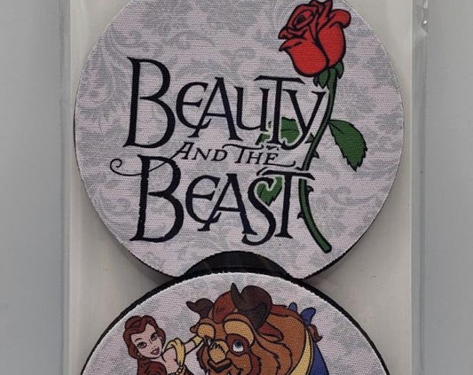 Beauty and The Beast Coaster Set