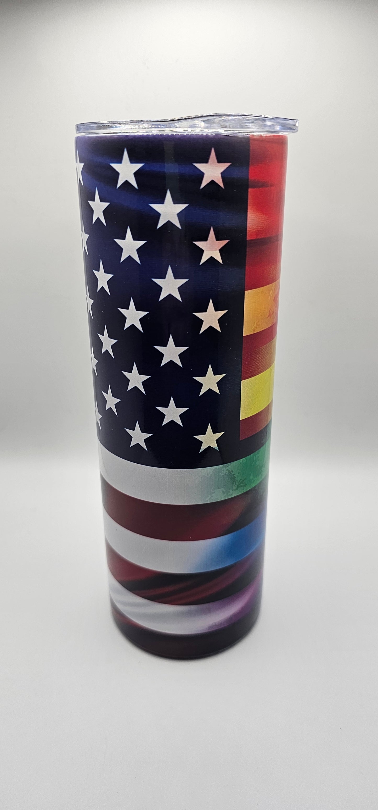 American Rainbow Pride flag